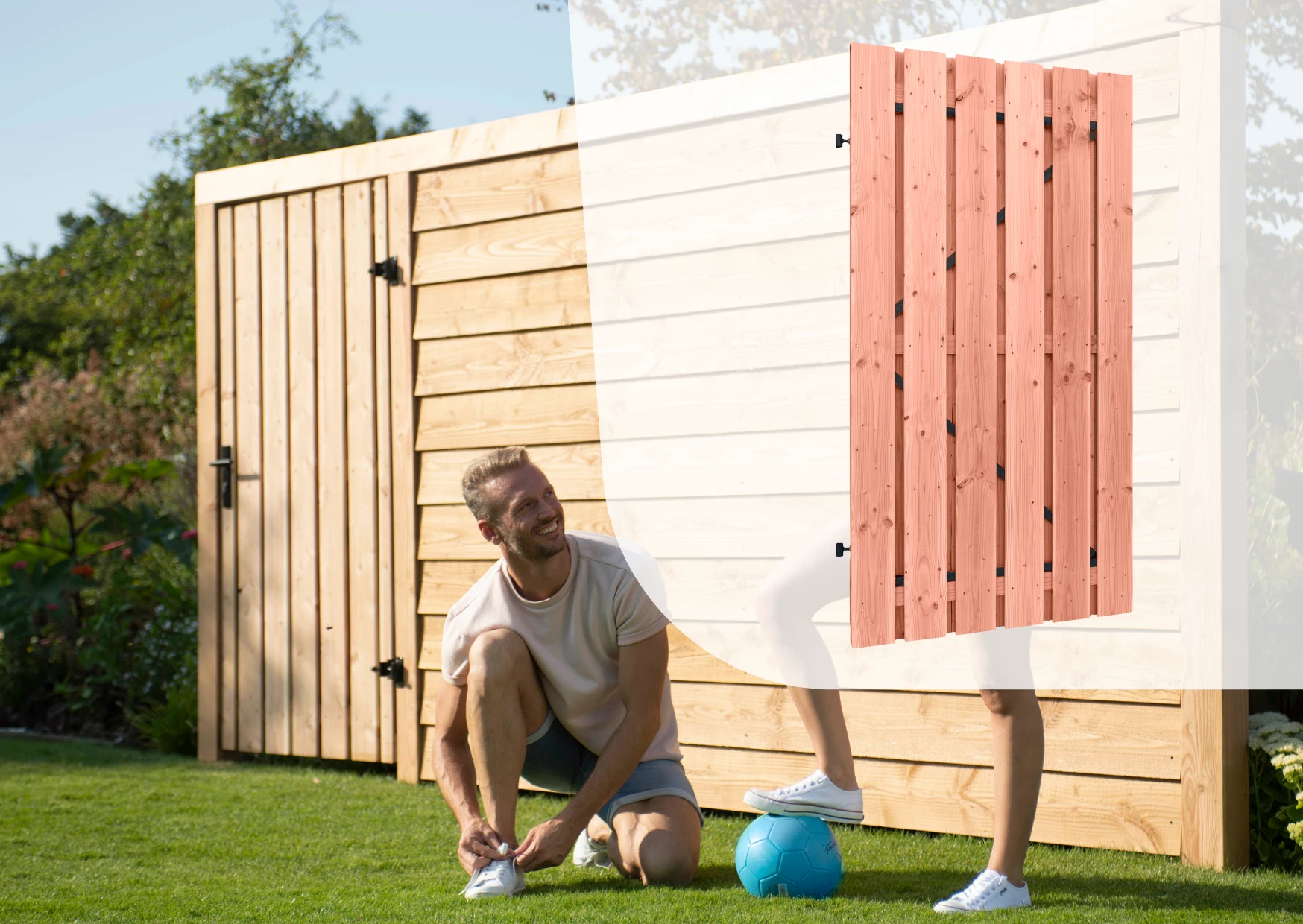 Douglas Poortdeur Geschaafd Zwart Stalen Frame 150 x 190 cm OP = OP - Afbeelding 4